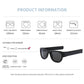 Folding Sunglasses with Slap Bracelet Arms