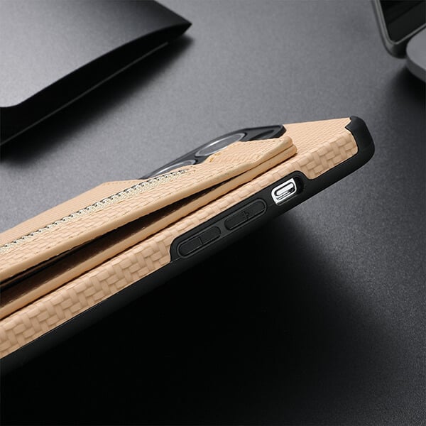 🔥Hot Sale🔥 Magnetic Zipper Wallet Cover With Credit Card Holder