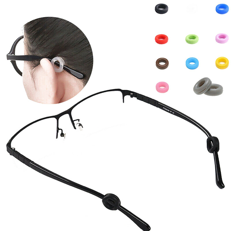 Round Silicone Eyeglasses Temple Grips