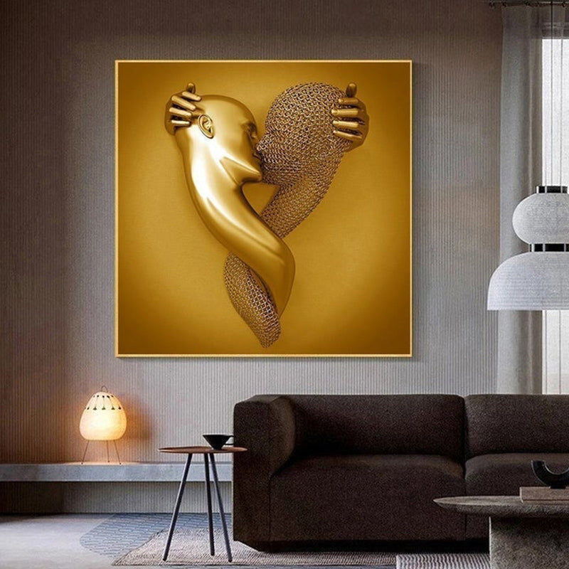 Love Heart 3D Art Wall Painting