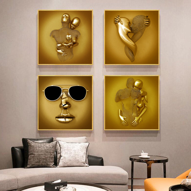 Love Heart 3D Art Wall Painting