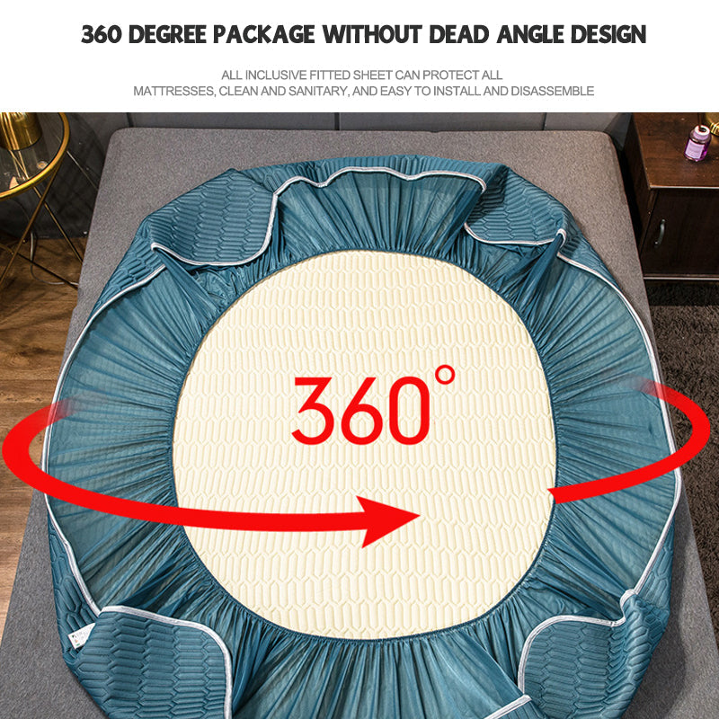Summer Ice Silk Mat Washable Mattress Protector
