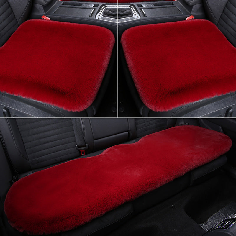 Fur Car Seat Cushion
