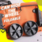 Folding Shopping Bag Collapsible Trolley Bags with Wheels