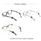 Round Silicone Eyeglasses Temple Grips