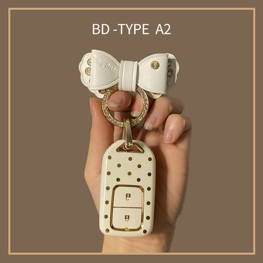 Suitable for Honda Polka Dot Key Case