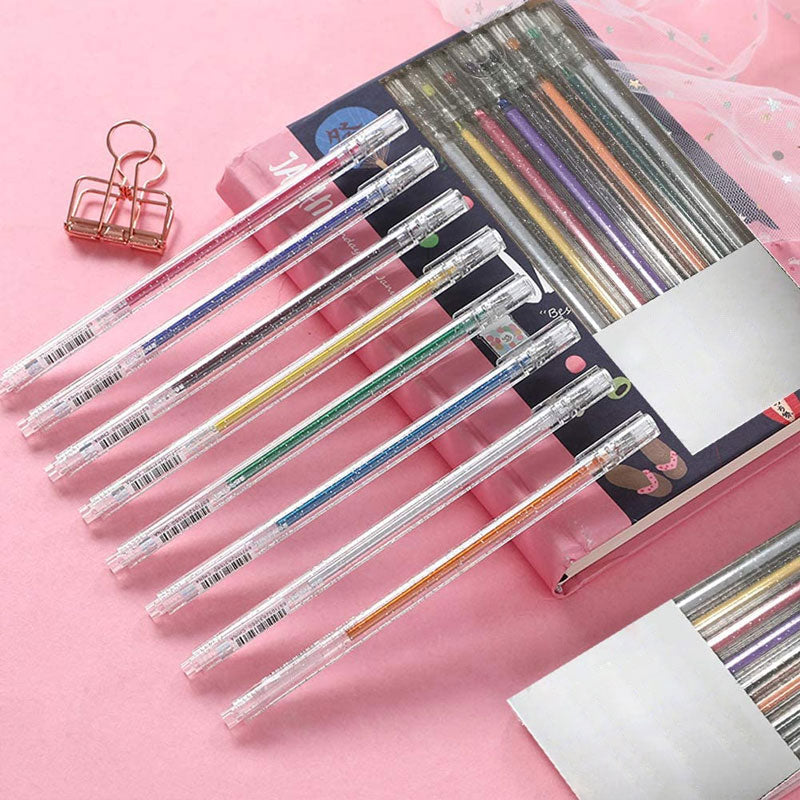 Metallic Color Flash Gel Pen