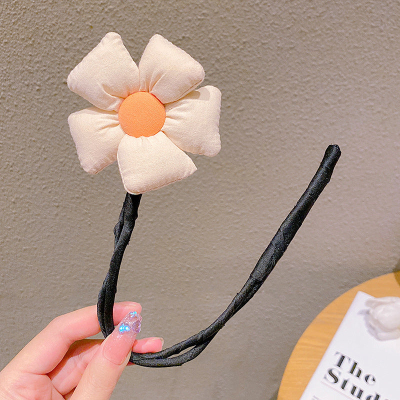 Flower Plate Hairpin