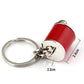 6 Colors Car Shifter Keychain