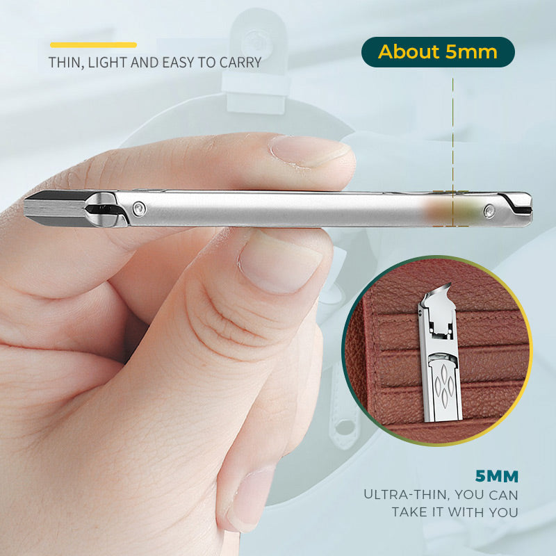 Foldable Double-ended Nail Clipper Tool