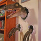 Life-like Wall Bursting Dinosaur Bust