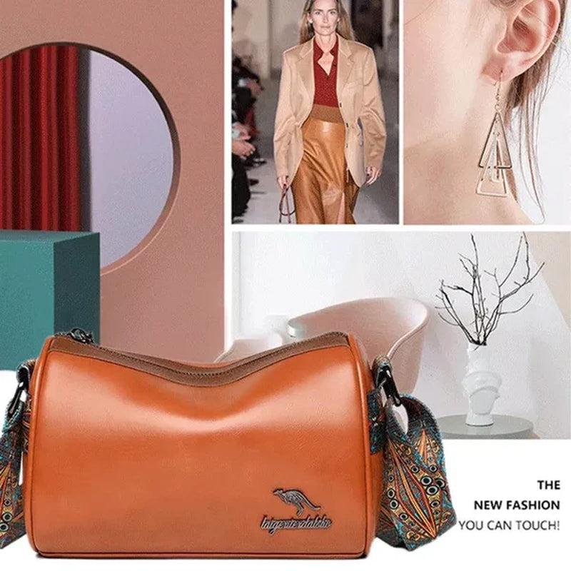 Pu Soft Leather Texture Retro Messenger Bag（作废！sku重复）