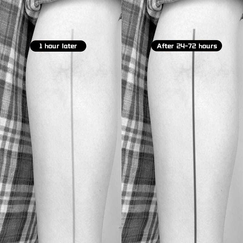 Herbal Waterproof Death Ray Tattoo Sticker