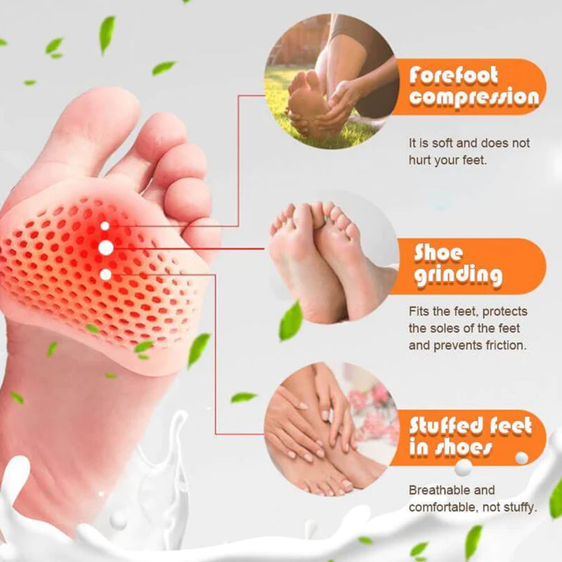 Silicone Honeycomb Forefoot Pad