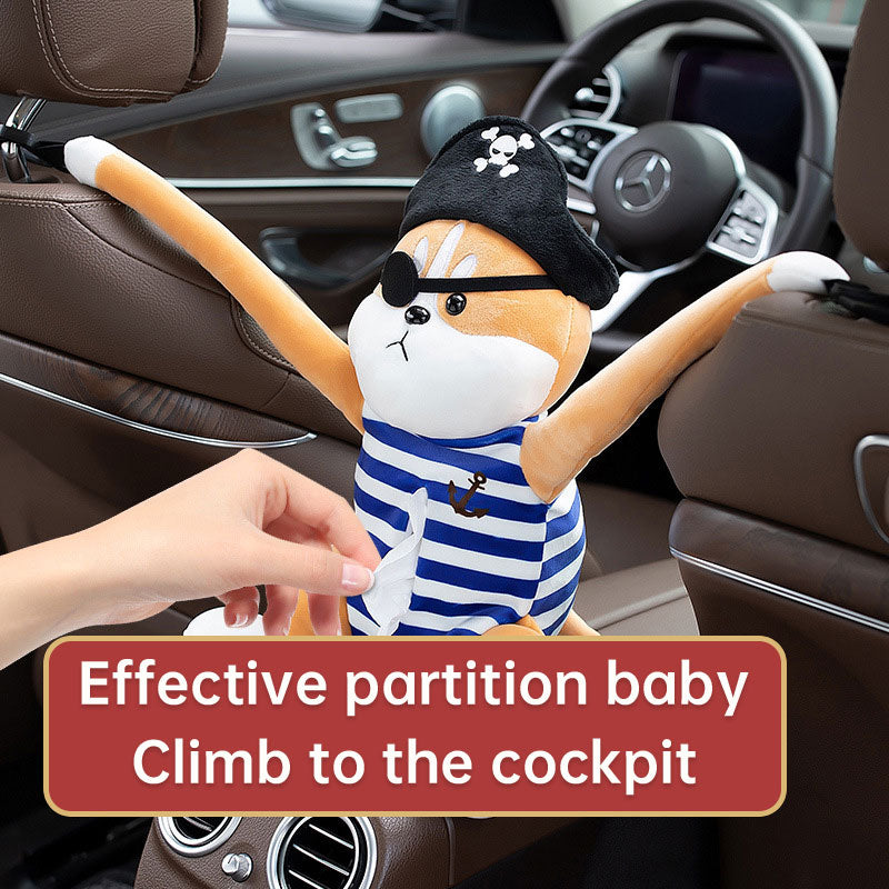 Creative Hanging Car Doll Tissue Box