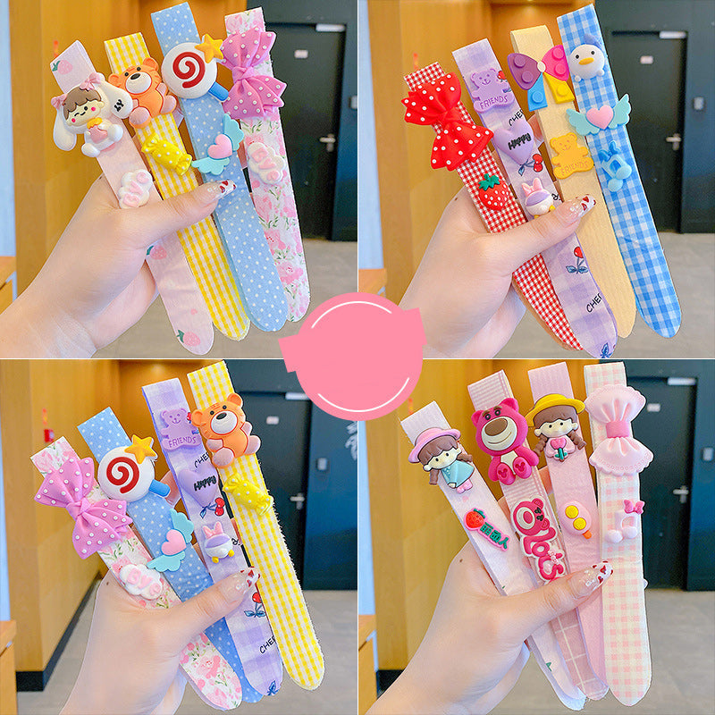 Little Girls Bangs Magic Hair Sticker Hair Accessories