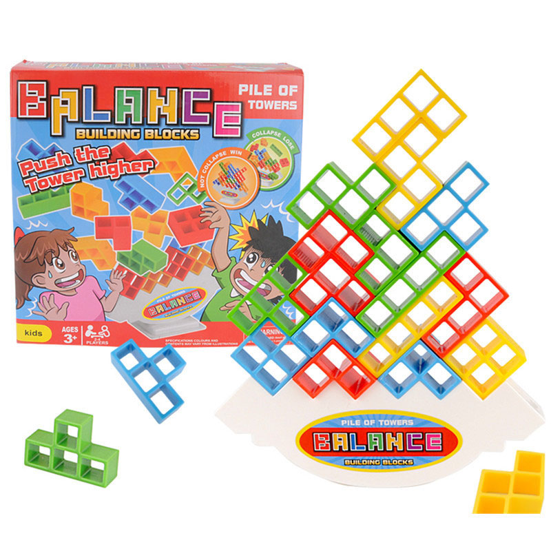 Children Decompression Balance Building Blocks Puzzle