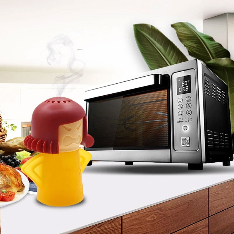 Angry-Mama Microwave Oven Steam Cleaner