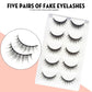 3D Three-dimensional Thick Eye Tail Elongated False Eyelashes