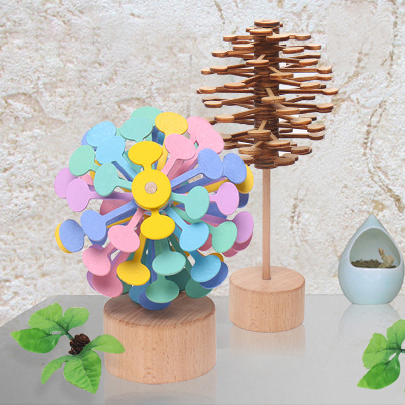 Wooden Spiral Lollipop-Stress Relif Toy