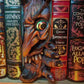 Monster Sculptures Bookends Bookshelf Decor