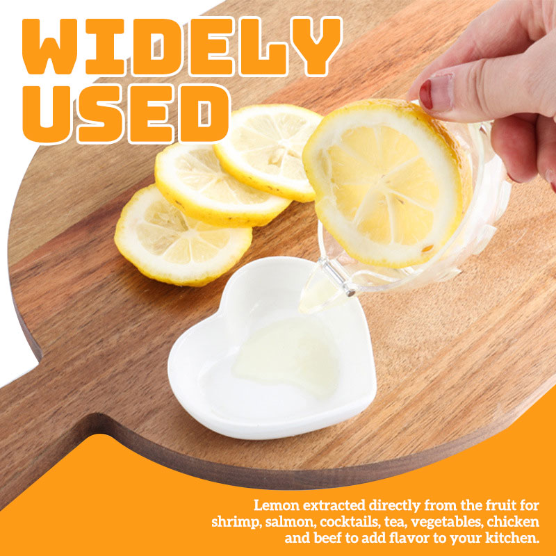 🍋 Acrylic Boat Shaped Lemon Squeezer clip