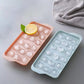 Round Ice Cube Tray with Lid Ice Ball Maker Mold