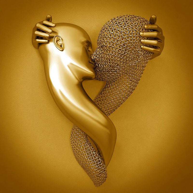 Love Heart 3D Art Wall Painting