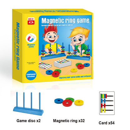 Magnetic Rings Match Board Games
