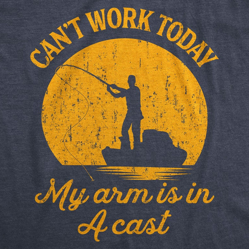 Can't Work Today Funny Father's Day Fishing T-Shirt