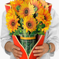 💐Pop Up Flower Bouquet Greeting Card