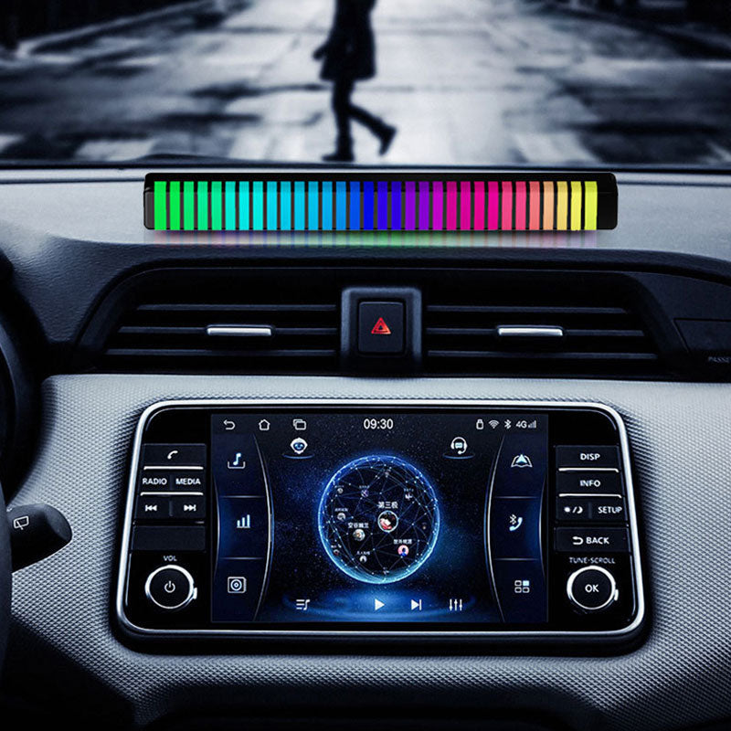 RGB Voice-Activated Pickup Rhythm Light