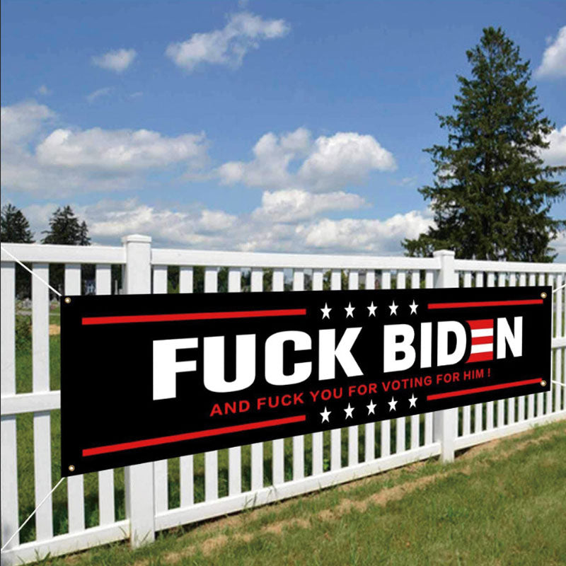 U.S. Presidential Campaign Against Banner