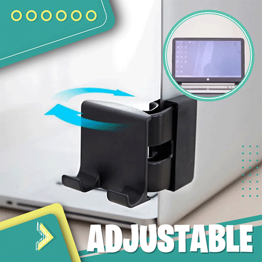 Laptop Side Phone Holder