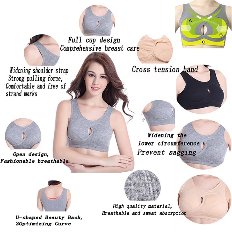 Anti-Sagging Wirefree Bra