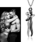Men And Woman Embrace Clavicle Chain Necklace