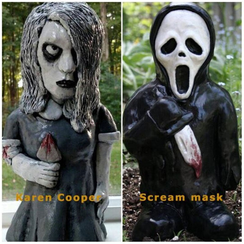 Horror Movie Garden Gnomes Killer