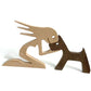 Wooden Dog Ornaments