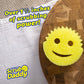 Smiling Face Cleaning Sponge