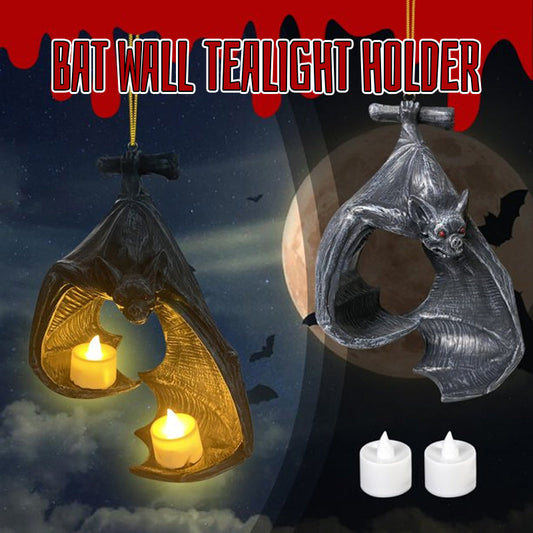 Bat Wall Tealight Holder