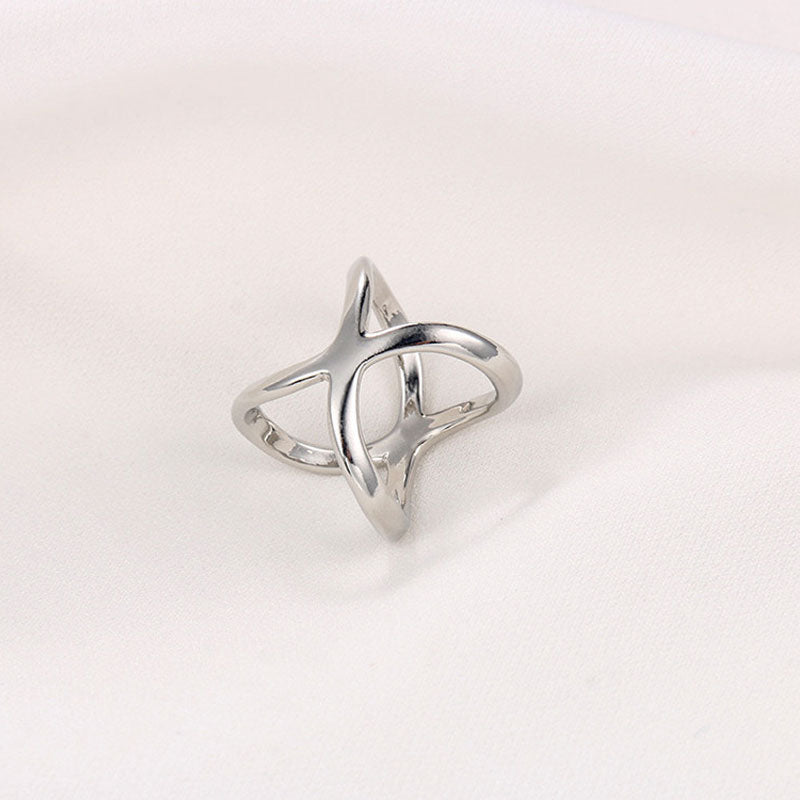 Multi-purpose Cross Three-ring Scarf Buckle