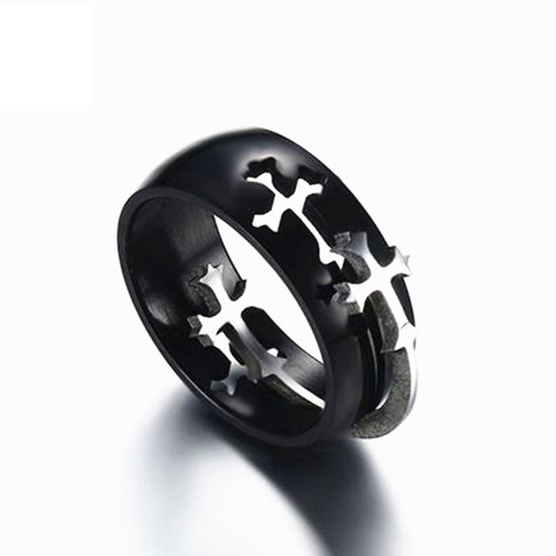 Detachable Stainless Steel Cross Ring