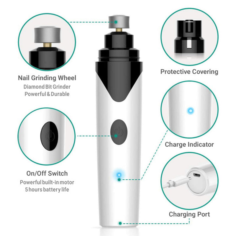 Pet Electric Nail Grinder Upgraded
