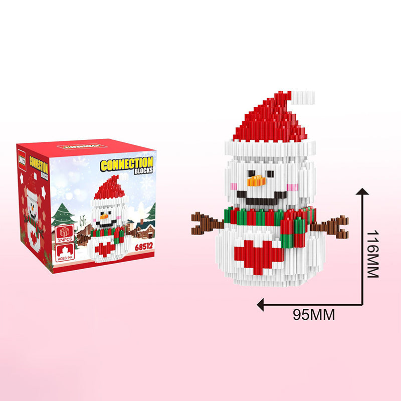 New Christmas Building Block Series Santa Claus