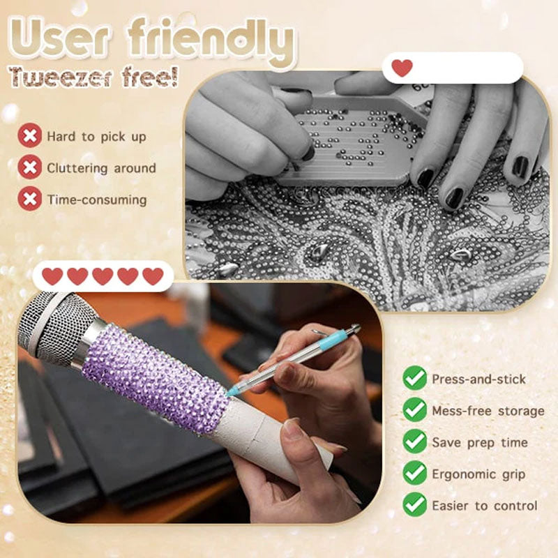 Diamond Embroidery Pen Nail sticker box nail drill