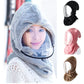 Winter Women Cycling Hat with Transparent Face