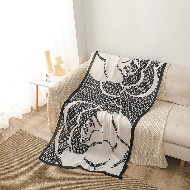 Silk Scarf Women Chiffon Shawl