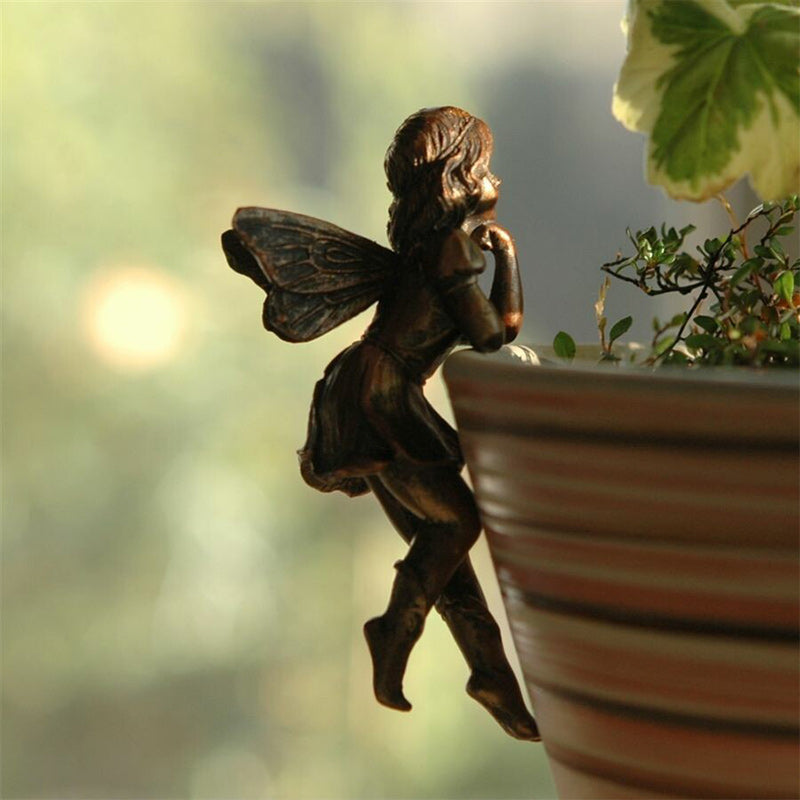 Flower Fairy Potted Pendant Home