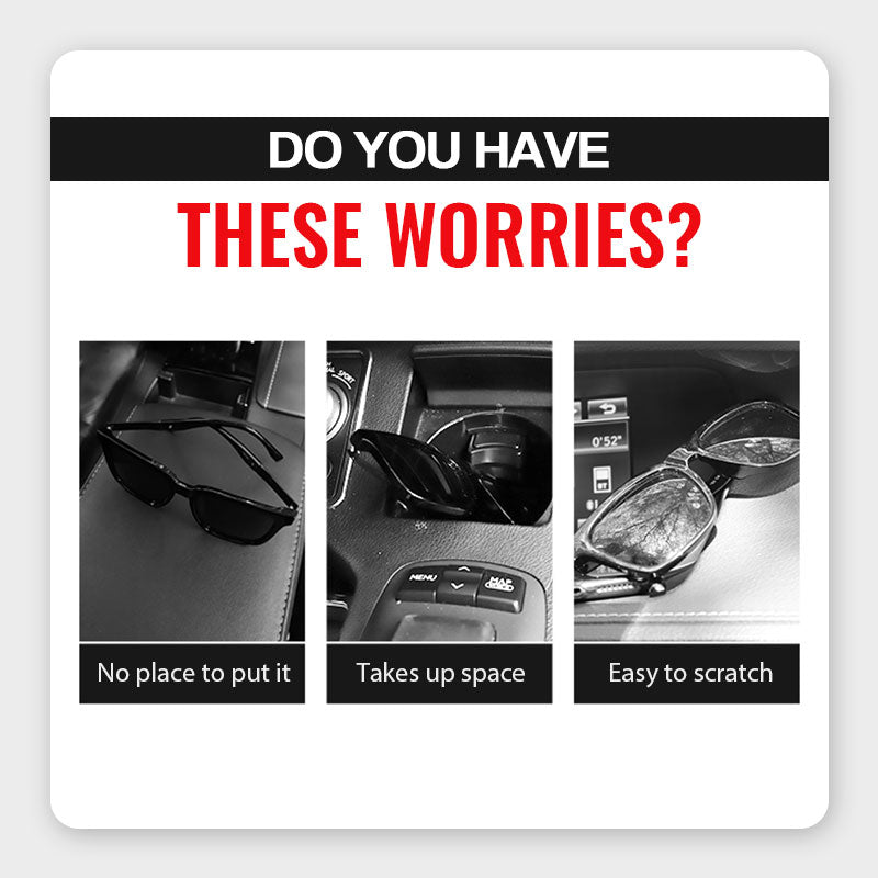 Universal Car Visor Sunglasses Holder Clip