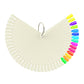 50 Pcs Nail Swatch Sticks with Ring